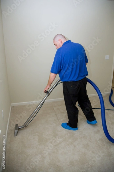 Obraz Carpet steam cleaning