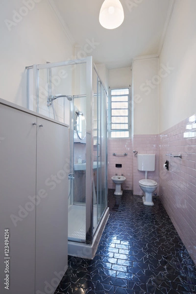 Obraz Simple bathroom interior in normal apartment