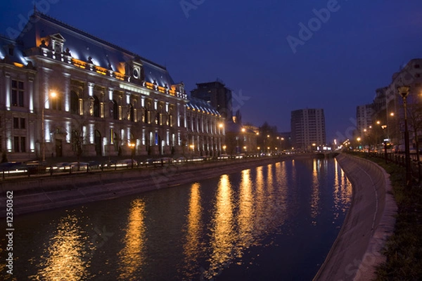 Obraz Bucharest by night