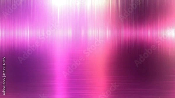 Fototapeta Abstract Pink Vertical Lines Metallic Texture Background