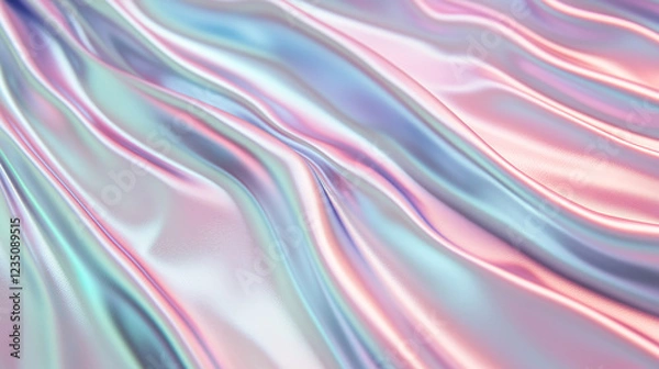 Obraz Neon Light Pink Futuristic Background