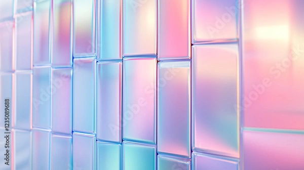 Obraz Neon Light Pink Futuristic Background