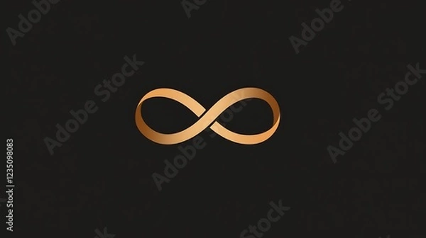 Fototapeta An Elegant Logo Featuring a Timeless and Sophisticated Design, Symbolizing Grace and Modern Aesthetics