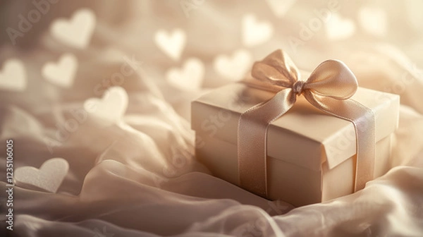 Obraz Valentine's Day Gift Background