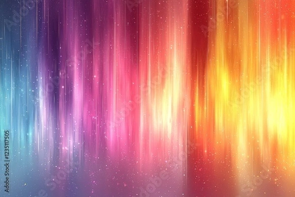 Fototapeta Striped line graphic background with card motion