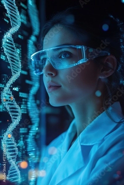 Fototapeta Genetic Scientist