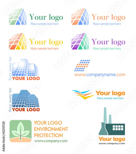 Fototapeta Logo set 02