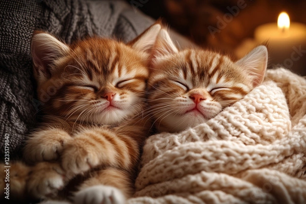 Fototapeta cat on the floor