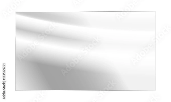 Obraz ransparent shiny glass plate. Plastic sheet. Clear glass showcase on a transparent background. Realistic window, laptop or TV screen glare or reflection.PNG.