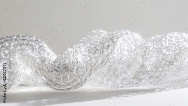 Obraz Translucent Bubble-Wrap Inspired Decorative Piece