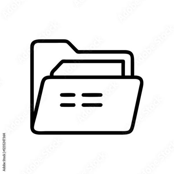 Obraz Ordner Mappe Akte Symbol