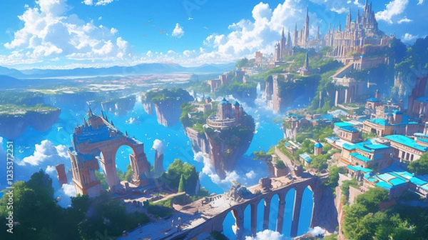 Obraz the lost ancient kingdom