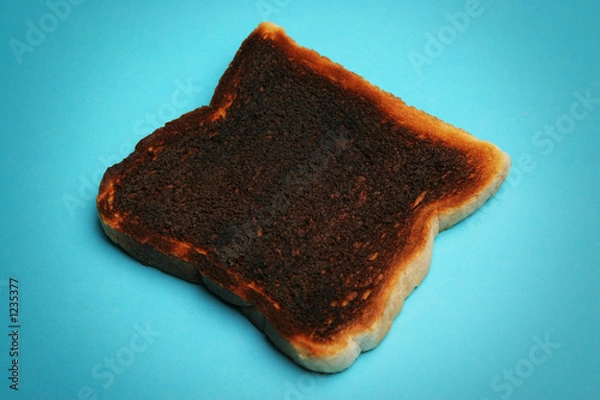Obraz burned toast