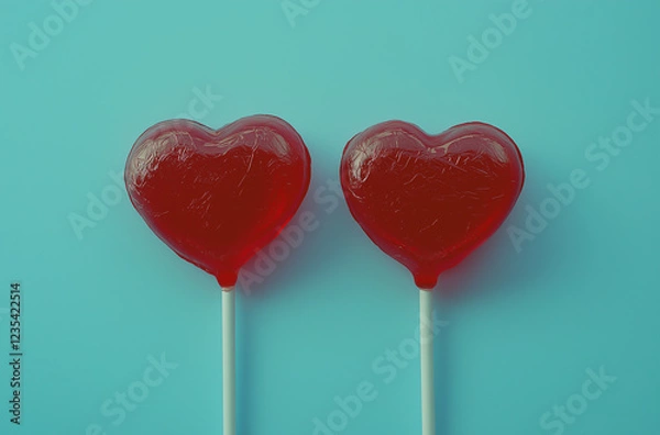 Obraz heart shaped candy