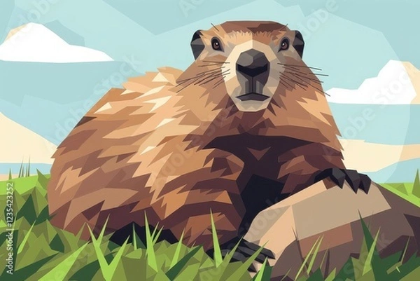 Fototapeta Groundhog Day