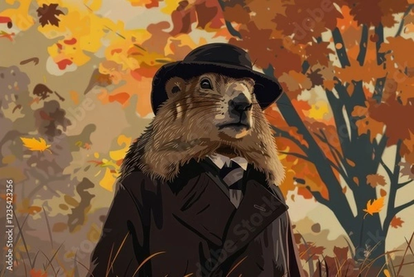 Fototapeta Groundhog Day