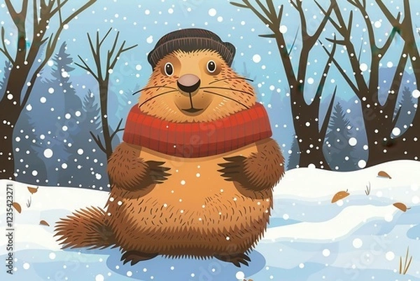 Fototapeta Groundhog Day