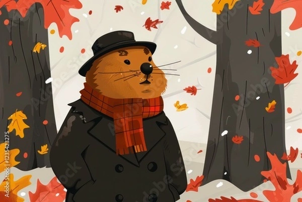 Fototapeta Groundhog Day