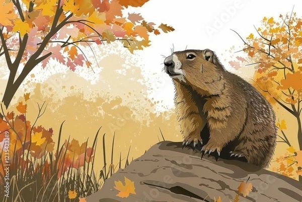 Fototapeta Groundhog Day