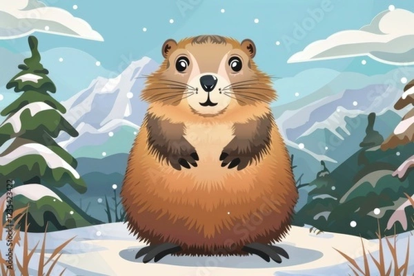 Fototapeta Groundhog Day