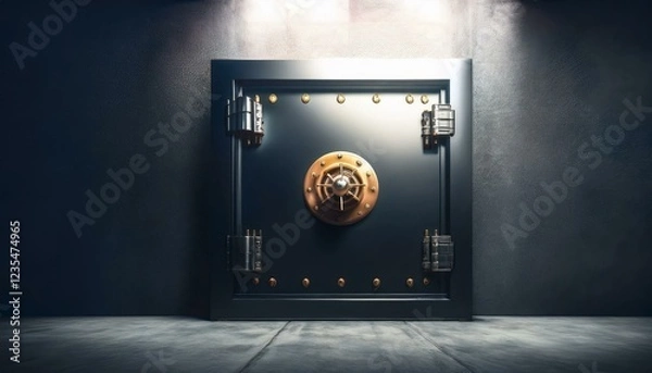 Fototapeta A safe space is defined by strong symbols.  