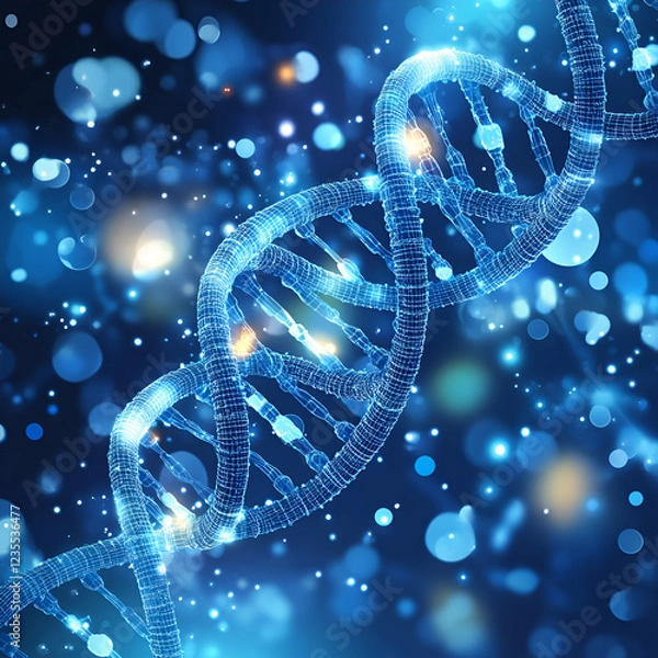 Fototapeta dna background, Digital DNA Structure, Future of Genetics
DNA Digital Science
Genetic Engineering
DNA Code Visualization
Biotech DNA Mapping
Digital Evolution DNA