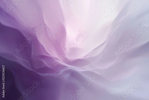 Obraz Subtle Lavender Hues Abstract Background Soft Draped Fabric Texture