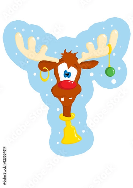 Obraz Christmas reindeer