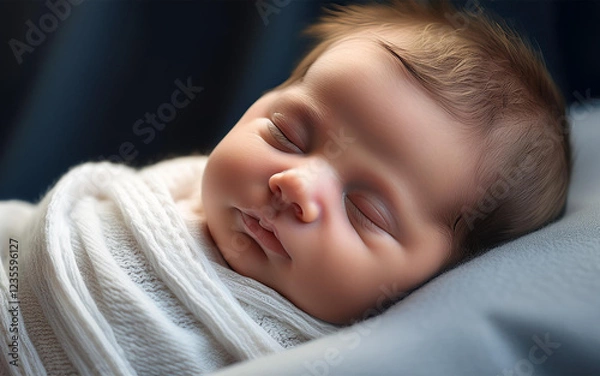 Fototapeta 新生児の赤ちゃん　ニューボーンフォト