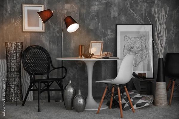 Fototapeta Modern room interior