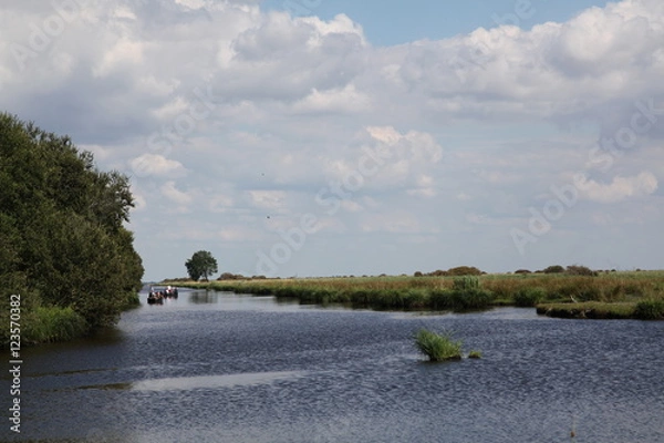 Fototapeta A la découverte de la Grande Brière.