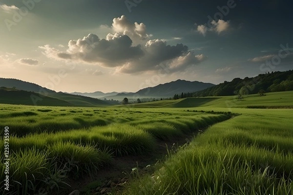 Obraz rice fields