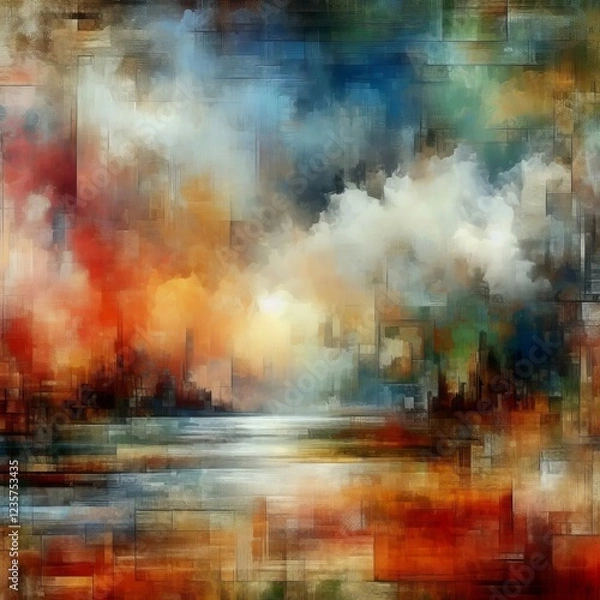 Obraz Fading Colors worn textures