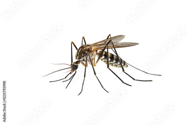 Fototapeta a close up of a mosquito