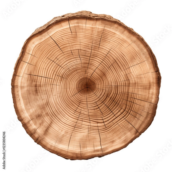 Fototapeta a close up of a tree stump