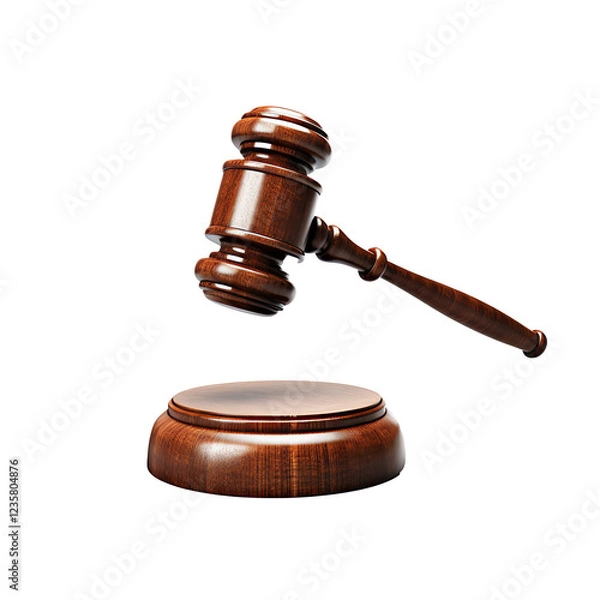 Fototapeta a gavel on a stand