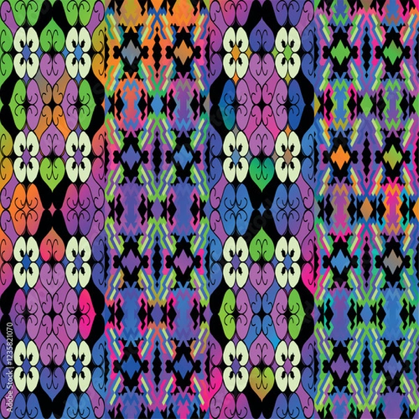 Fototapeta beautiful abstract colored graffiti background (17).eps