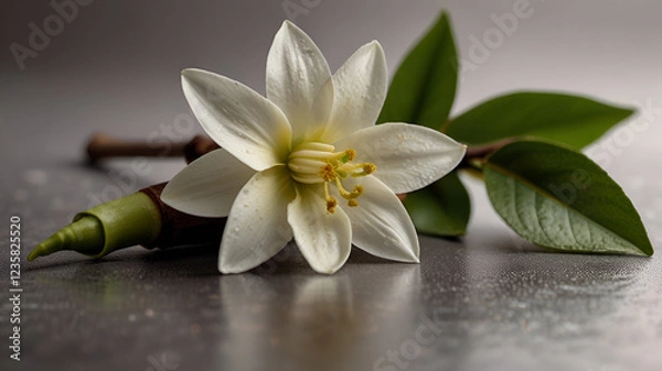 Obraz lily of the valley in water,
lily of the valley