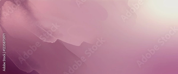 Obraz watercolor brush drawing on a gradient background