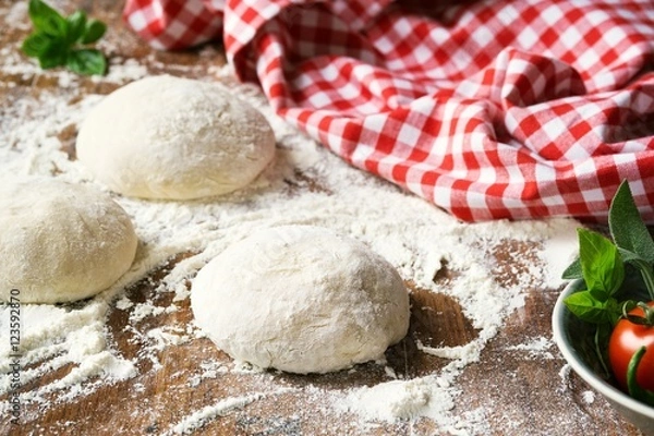 Obraz Pizza Dough