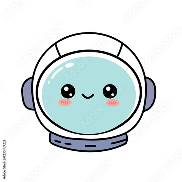 Obraz cute astraunot element