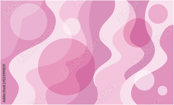 Fototapeta 波のような模様の抽象的背景　ベクター