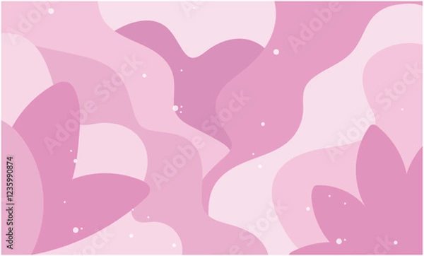 Fototapeta 波のような模様の抽象的背景　ベクター