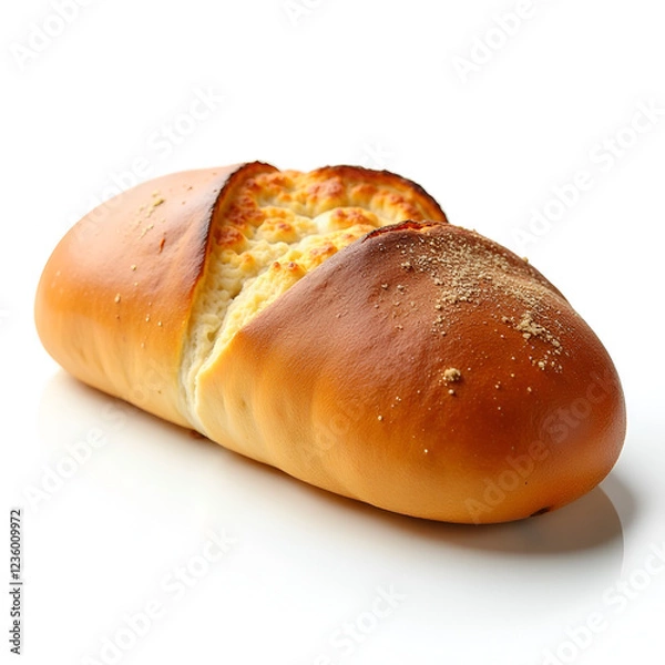 Fototapeta Rustic Loaf Of Bread With A Crunchy Golden Brown Crust