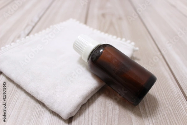 Obraz タオルとアロマオイル