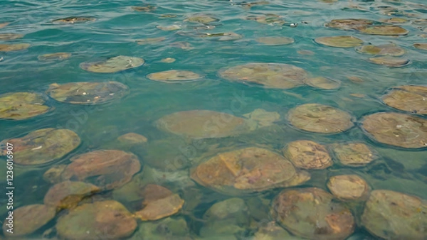 Fototapeta reflection in a pond