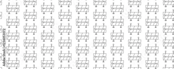 Fototapeta handrawn popular contruction exercise pattern background