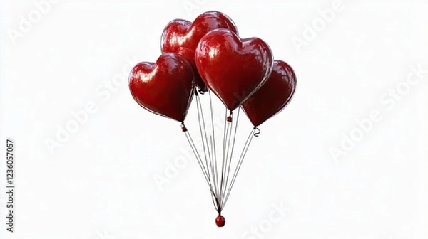 Fototapeta Balloon Symbol – Multiple Floating Balloons Icon
