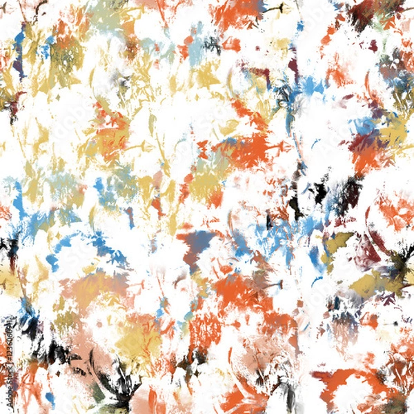 Fototapeta watercolor Shibori pattern, tie dye allover, textile, Shibori allover, dye pattern, watercolour pattern,design Abstract Print, Shibori print