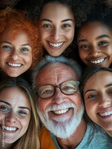 Obraz Happy Family Gathering